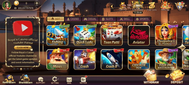 Royal X Casino APK Latest Version